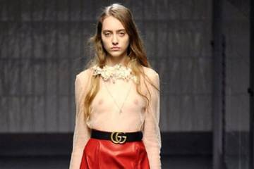 MFW: Gucci continua a giocare con l'ambiguità