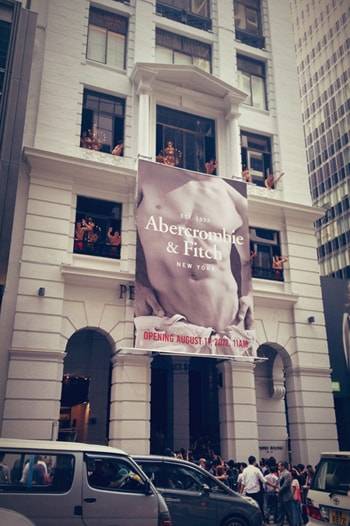 Abercrombie & Fitch breidt uit naar Azië en Midden-Oosten