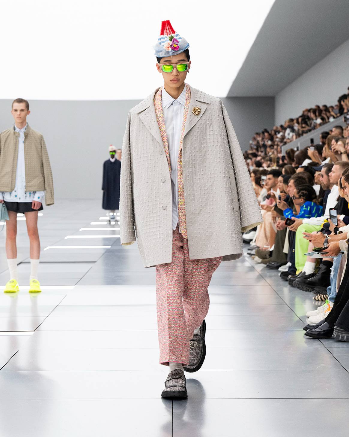 Créditos: Dior, desfile de presentación de la colección masculina para la temporada de Verano SS24. Fotografía de cortesía.