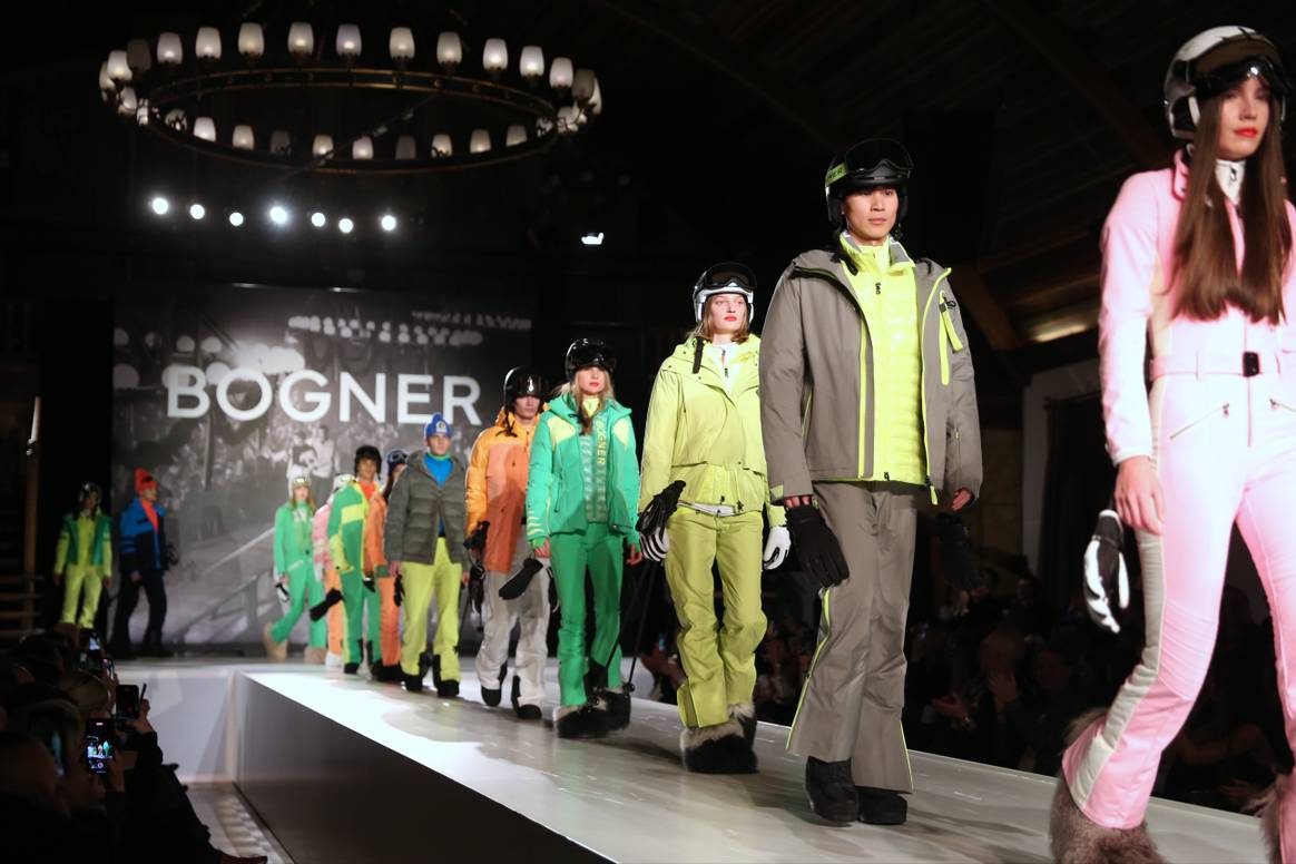 Bogner Herbst/Winter 23/24 Kollektion im HB München. Foto: Bogner