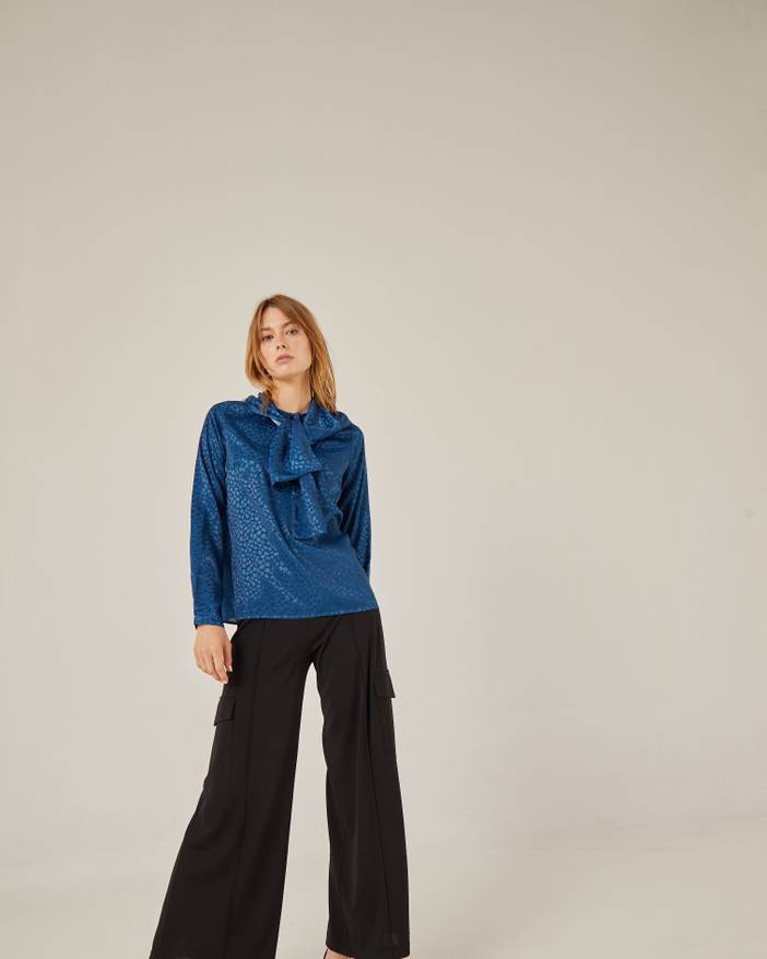 Blusa con lazada | NIZA