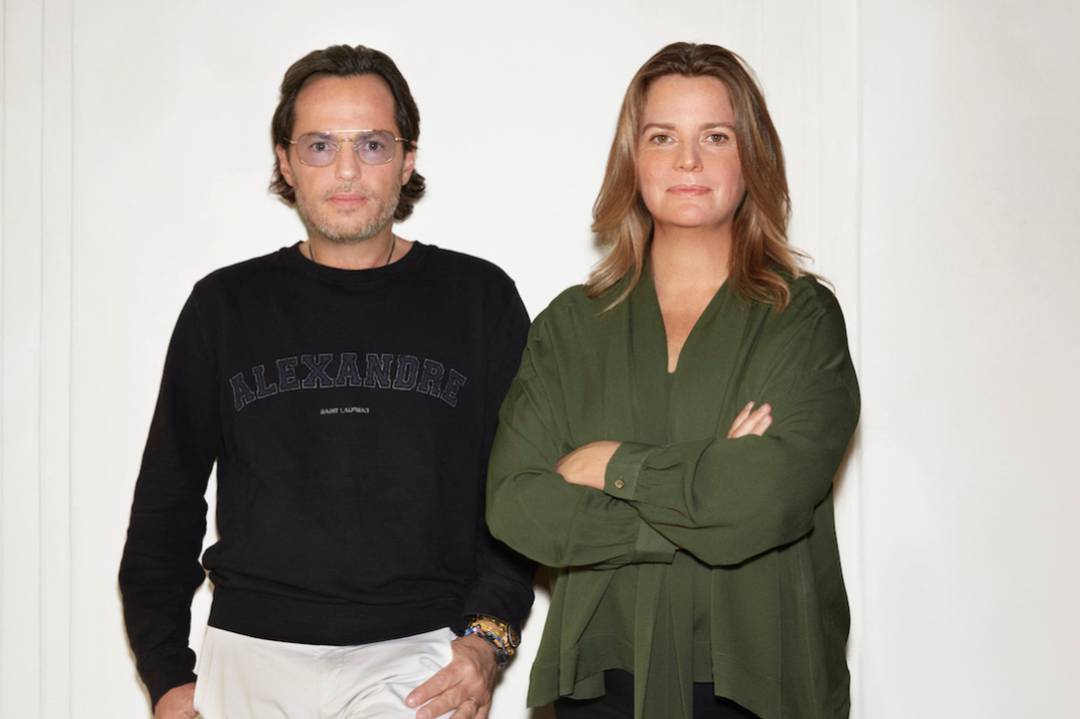 Alexandre de Betak and Isabelle Chouvet, creative director and CEO respectively of The Independents.