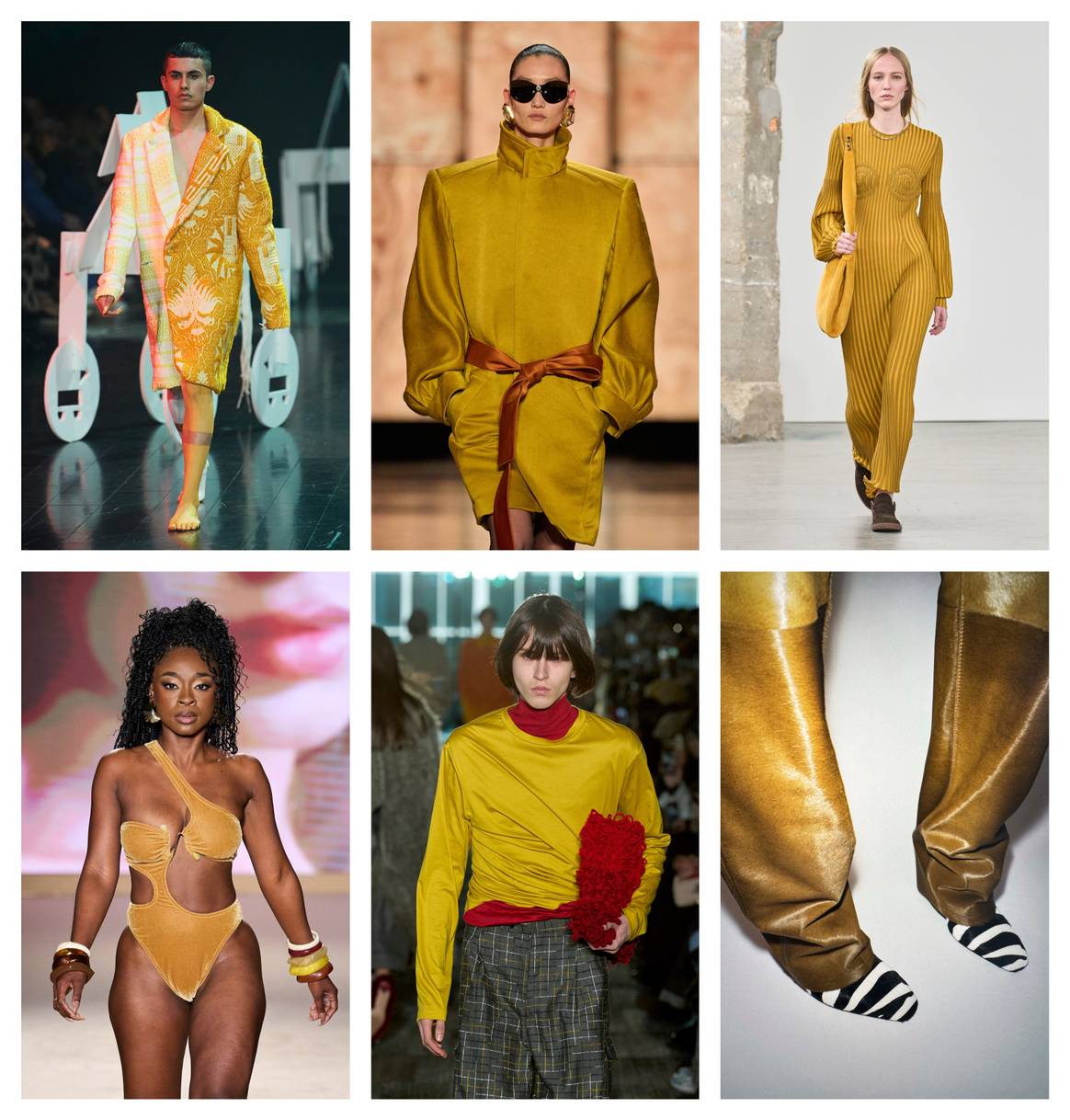 Amber Haze Spotted on the Catwalk