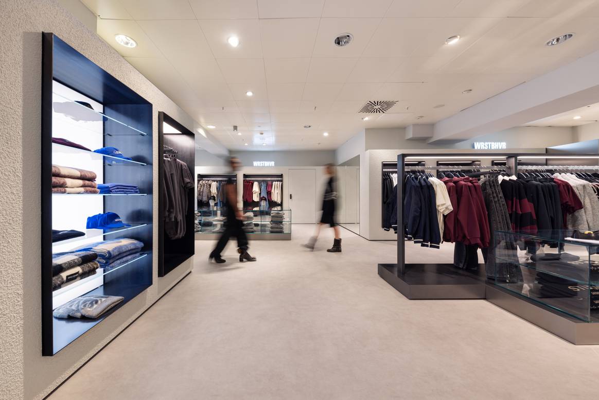 Wrstbhvr-Verkaufsfläche im KaDeWe