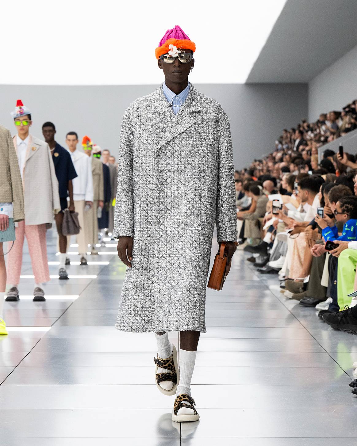 Créditos: Dior, desfile de presentación de la colección masculina para la temporada de Verano SS24. Fotografía de cortesía.