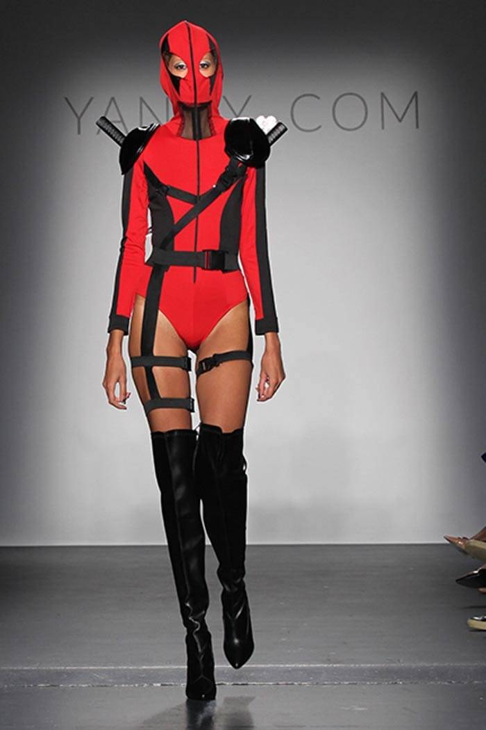 This was the first NYFW Halloween Fashion runway show