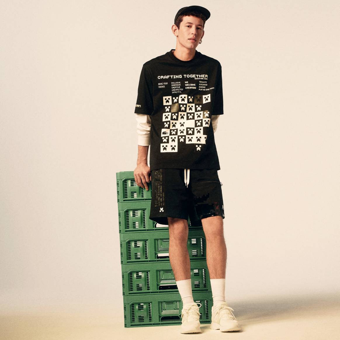 Image: Lacoste x Minecraft