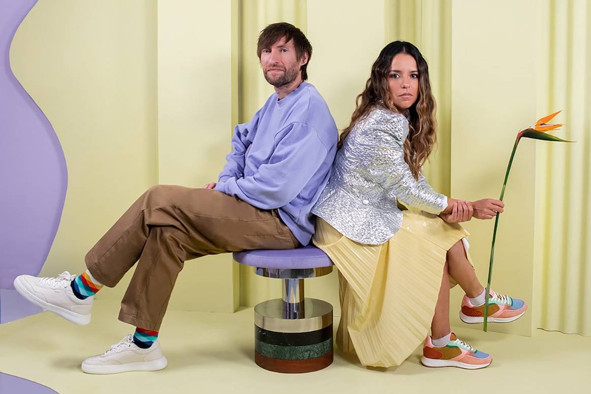 Masquespacio salta a la moda diseñando unas zapatillas para Hoff