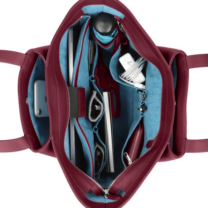 New Pyramid - plain leather - merlot | Kaai