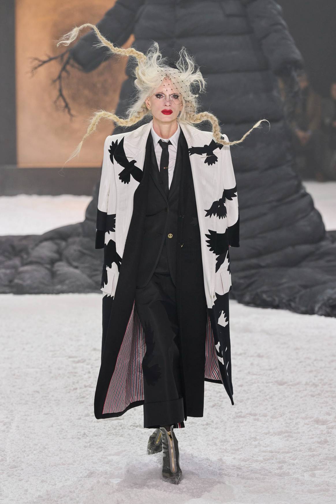 Thom Browne FW24 NYFW show.