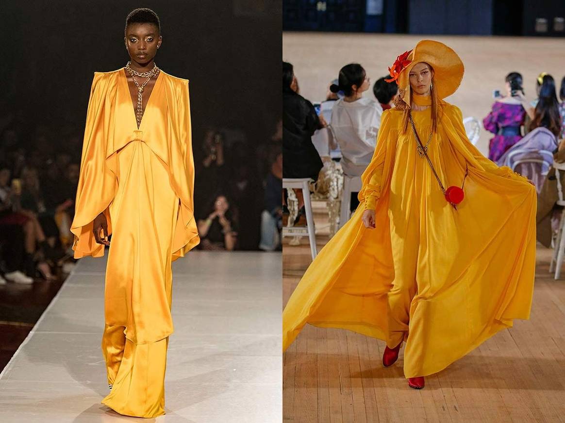Auf den Catwalks gesichtet: Pantone-Farbtrends für S/S 20