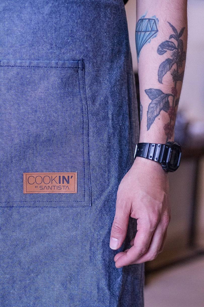 Santista lleva el denim a la gastronomía