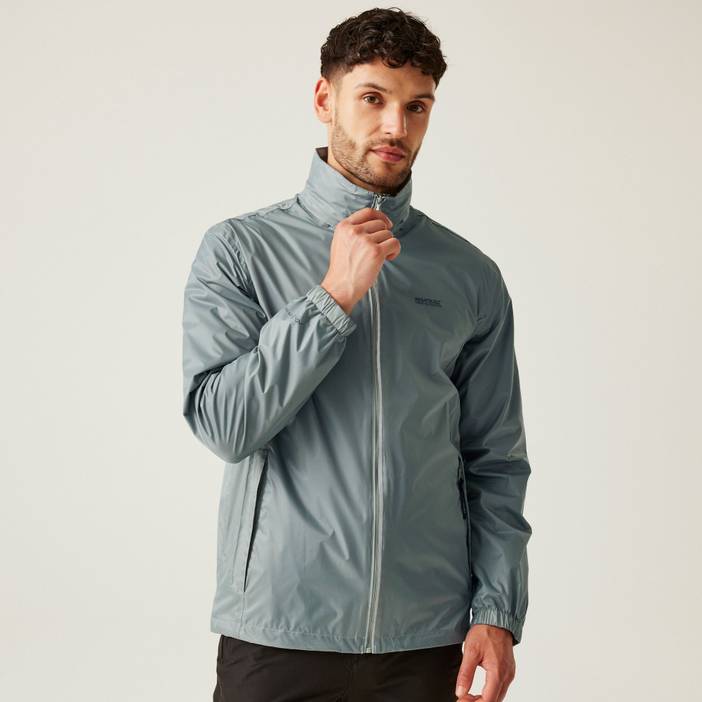 Men's Water Repellent Lightweight Lyle IV Waterproof Packaway Jacket Imperial Blue | Regatta