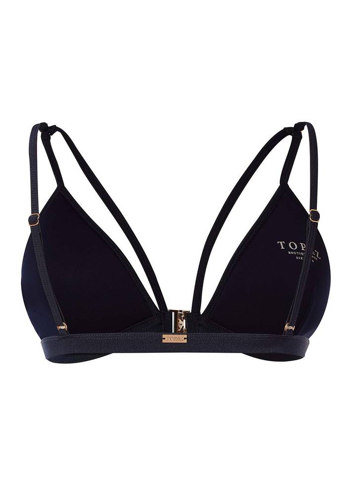 Cut Out Triangle Bikini Top | Topaz Boutique Swim