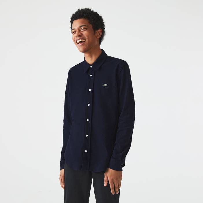 Herren Lacoste Hemd aus Baumwoll-Piqué | Lacoste