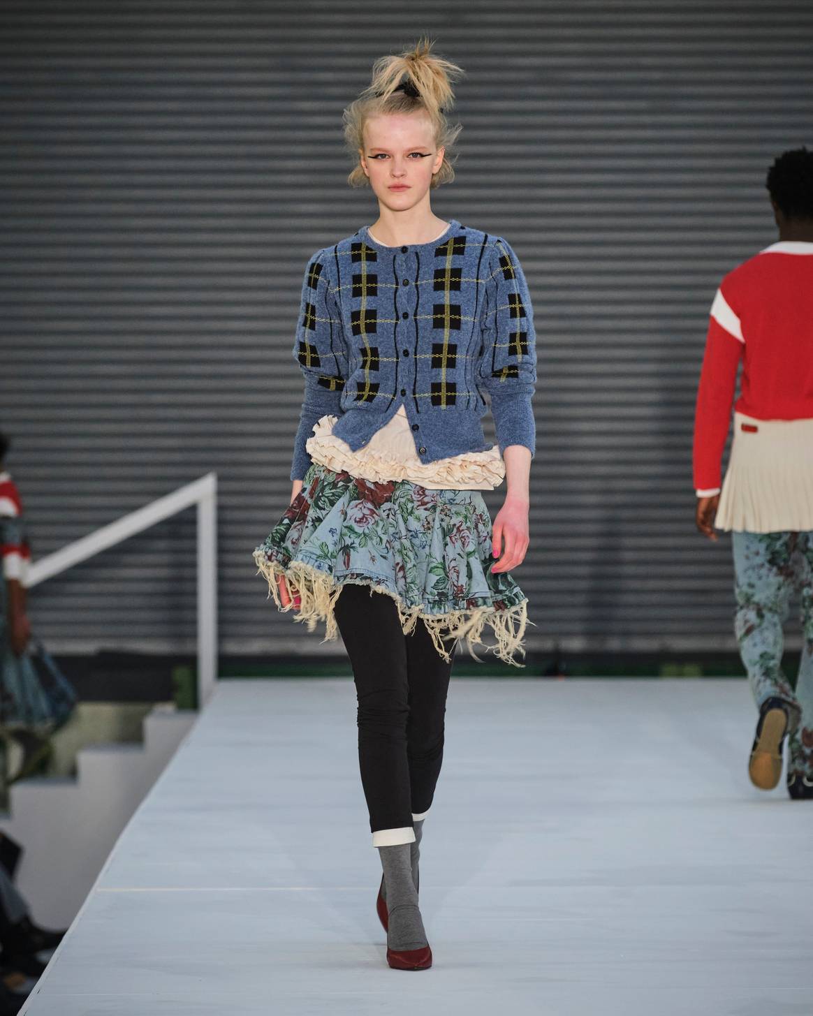 Imagen: Desfile Molly Goddard FW22, Ben Broomfield