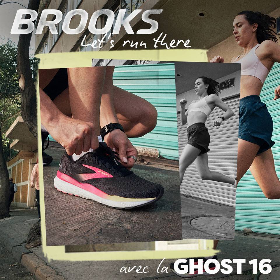 La Ghost 16, le nouveau modèle phare de Brooks.