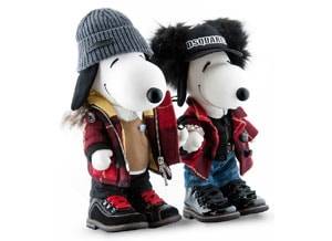 Snoopy im Designer-Look