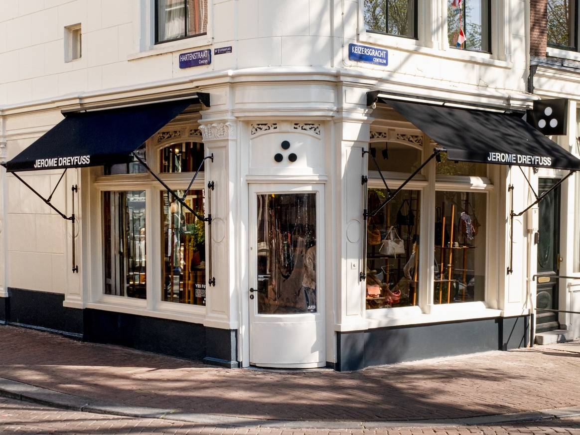 Boutique Jérôme Dreyfuss, à Amstedam.