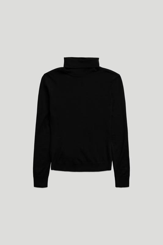 The Merino Turtleneck Dark Navy | ASKET