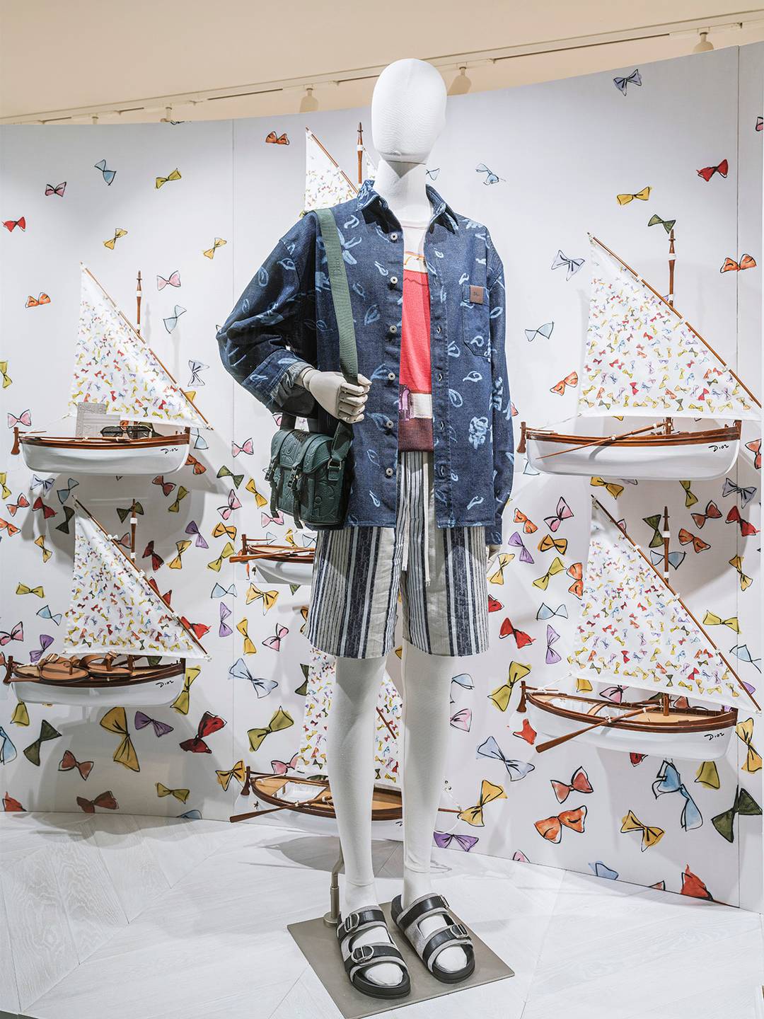 Tienda “resort” de Dior en Ibiza, para la temporada de Verano 2026.
