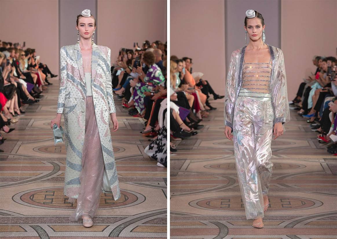 Armani reinterpreta el estilo “folk” durante la Semana de la Alta Costura de París