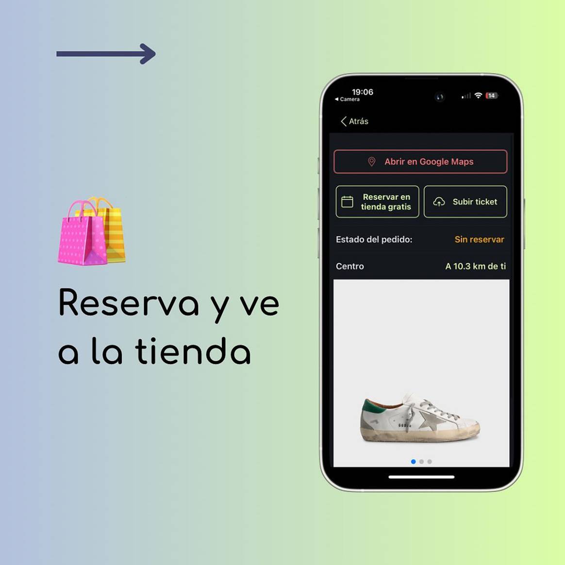 Front-end de la plataforma de compras “phygital” Byder.
