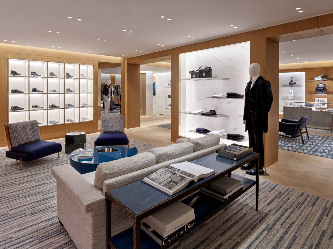 Boutique Dior à Dam Square. Crédit photo : Jonathan Taylor