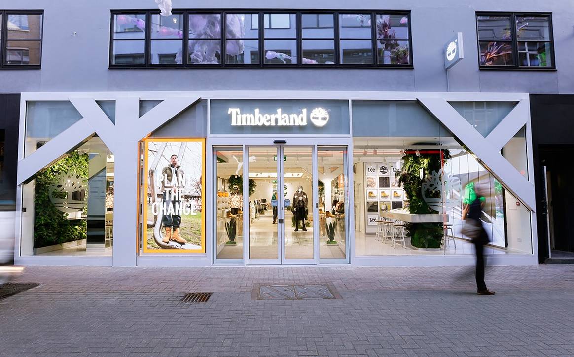 Timberland’s Carnaby Street wins accolades for purpose-led concept