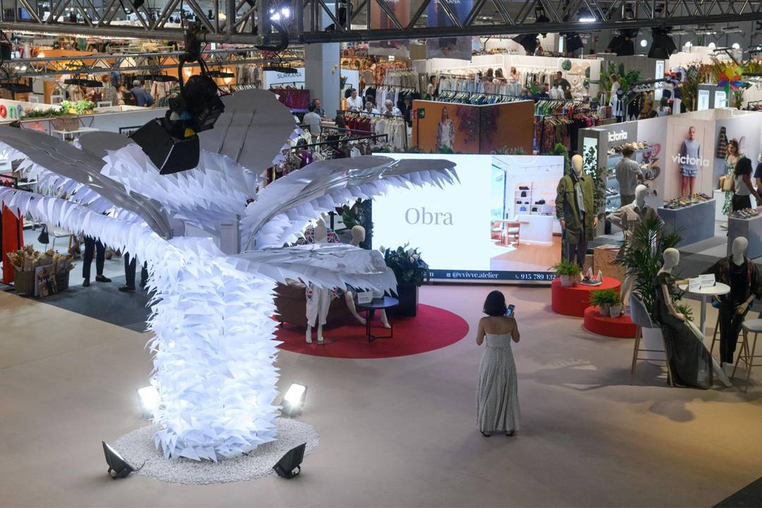 Pabellón 5 del recinto ferial de Ifema Madrid durante la edición de Momad de julio de 2026.
