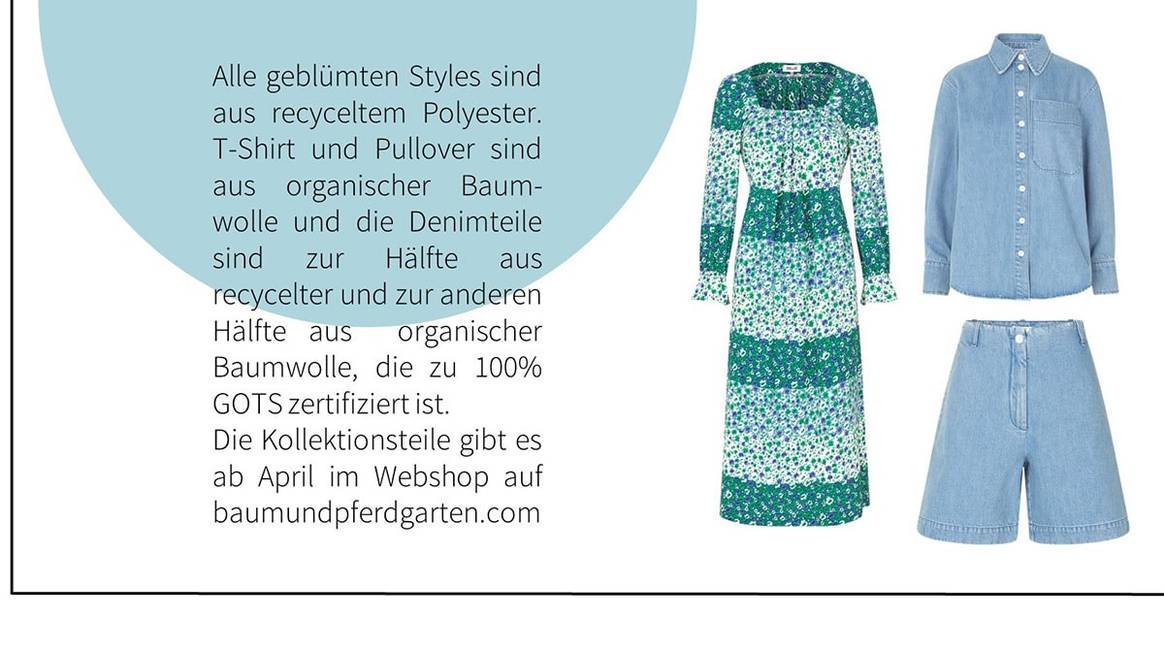 #UNDEARTH BAUM UND PFERDGARTEN launcht Charity Capsule Collection zum Earth Day 2021