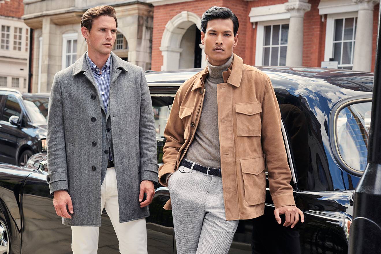 HACKETT LONDON トレンチコート Hackett London launches its Autumn-Winter '24 campaign: We belong