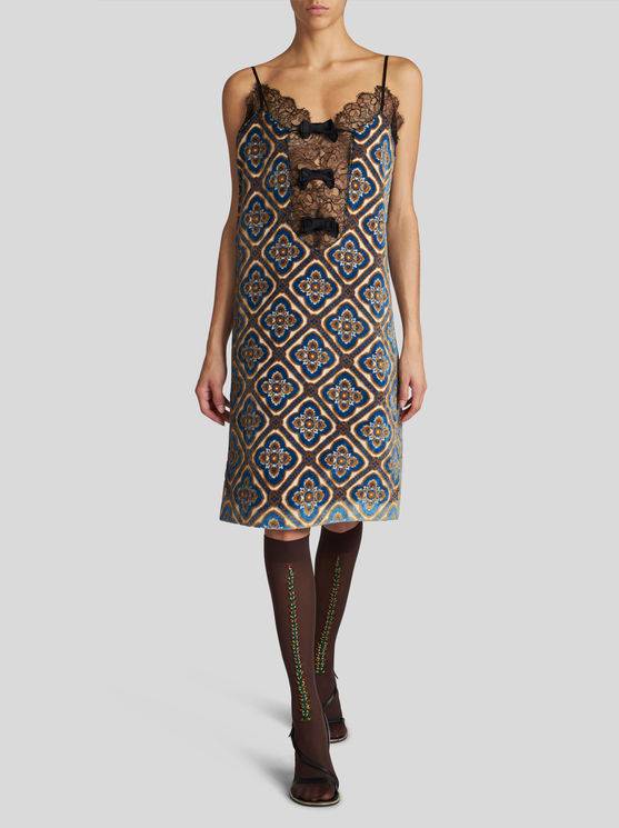 Jacquard Lingerie-kleid | Etro