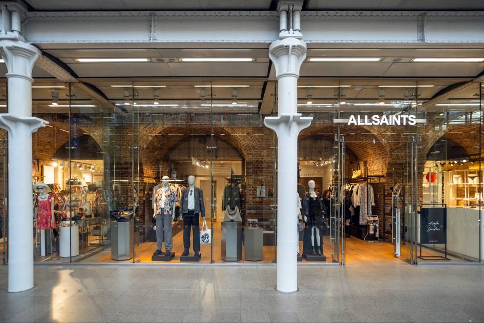 AllSaints Shoreditch headquarters job cuts image