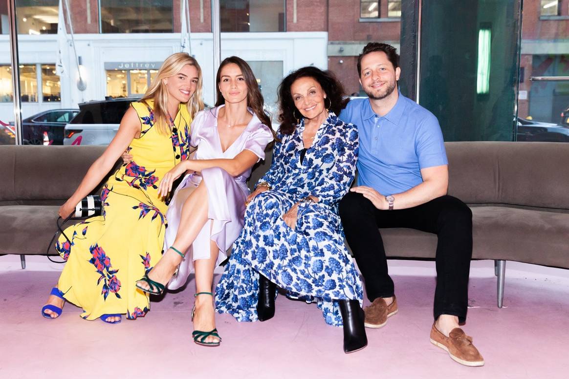 DVF hosts Chloe Gosselin pop-up