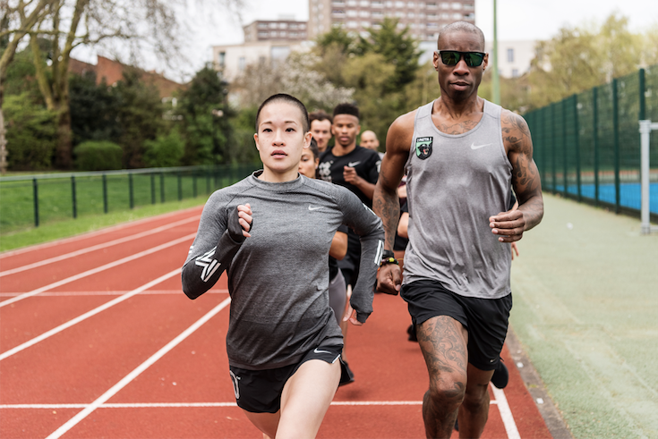 Het Patta Running Team (campagne voor Nike Epic React Flyknit Patta)