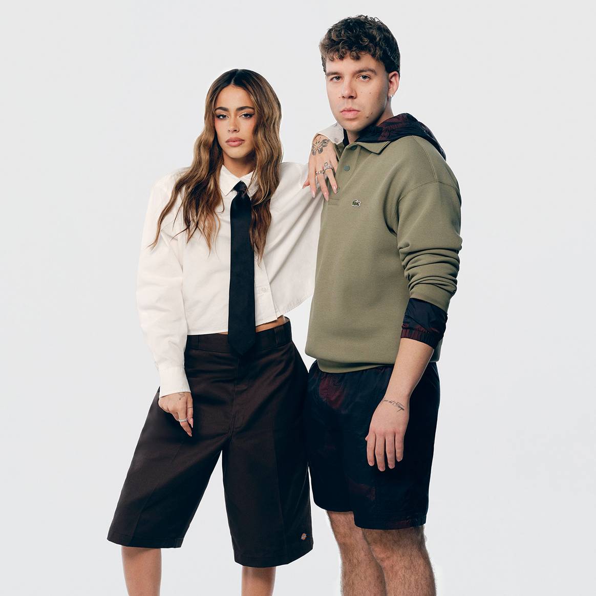 Tini y Quevedo, protagonistas de la campaña de “New El Corte Inglés” para la temporada Primavera/Verano 2025.