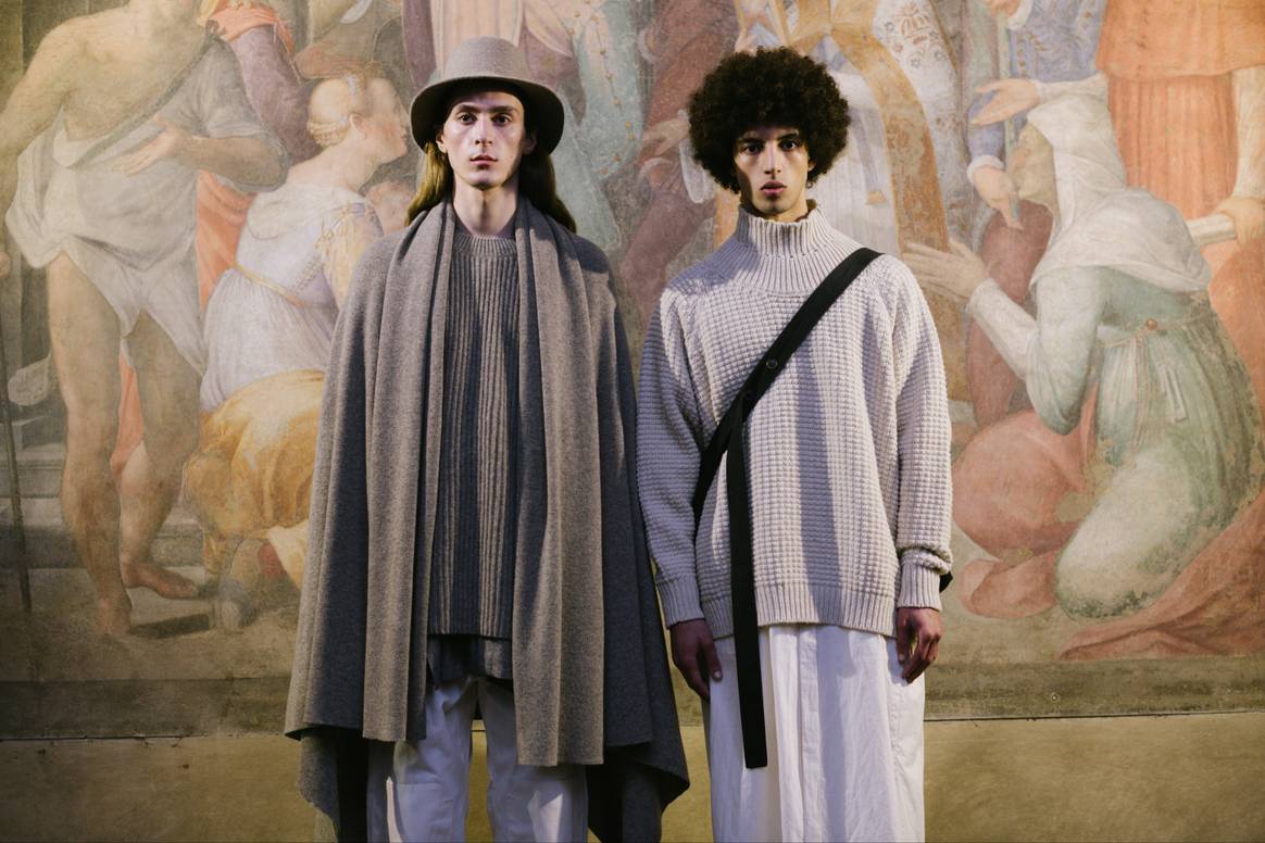 Jan-Jan van Essche bij Pitti Uomo. Beeld: Pitti Uomo.