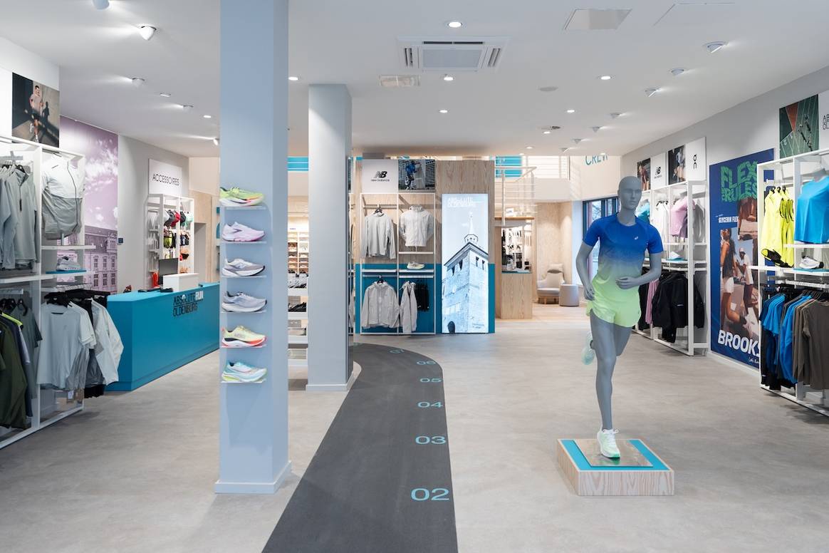 The new Absolute Run store in Oldenburg