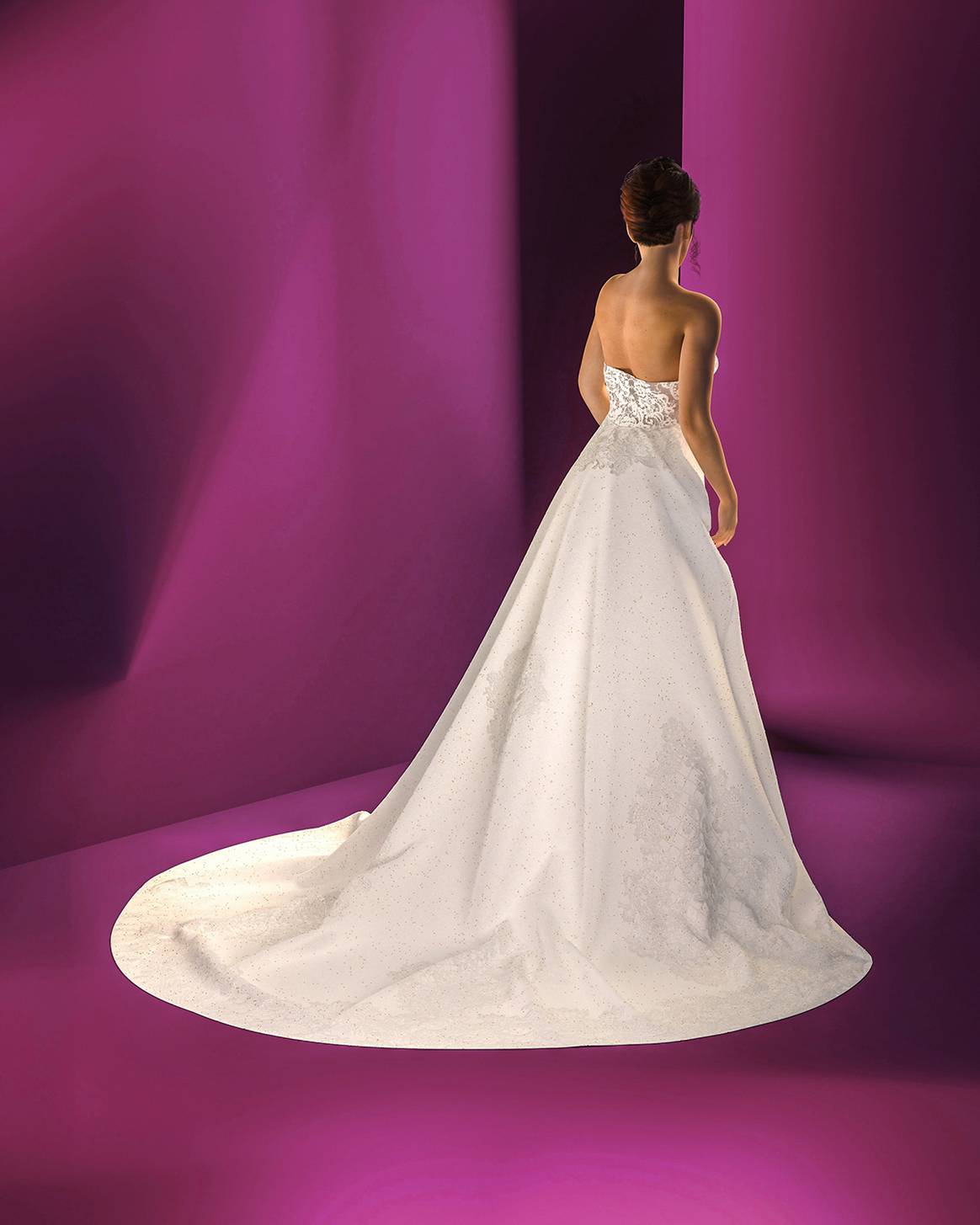 Photo Credits: Pronovias, NFT modelo Cadenet.