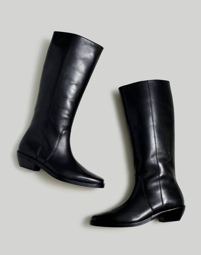 The Antoine Tall Boot in Leather | Madewell