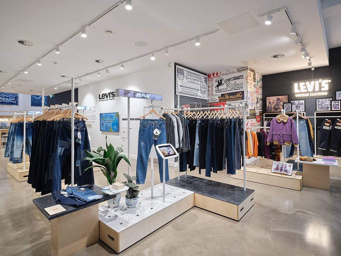 Levi's opens concept store in London