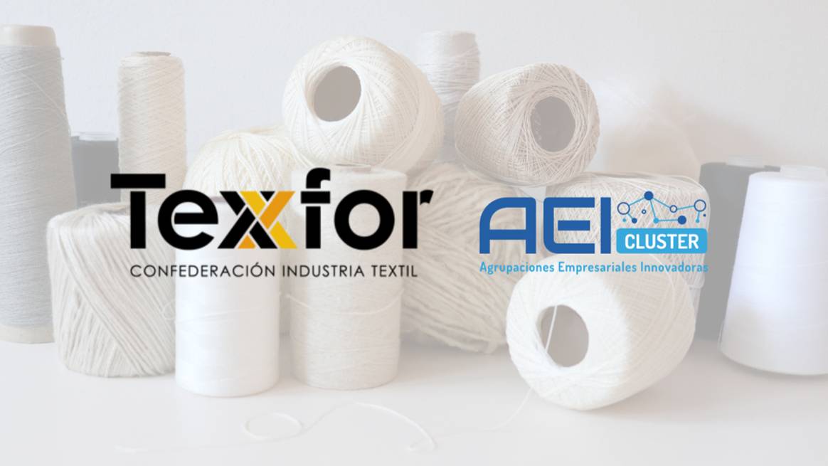 Créditos: Cartel ilustrativo de la incorporación de Texfor al registro oficial de Agrupaciones de Empresas Innovadoras. Imagen de cortesía.