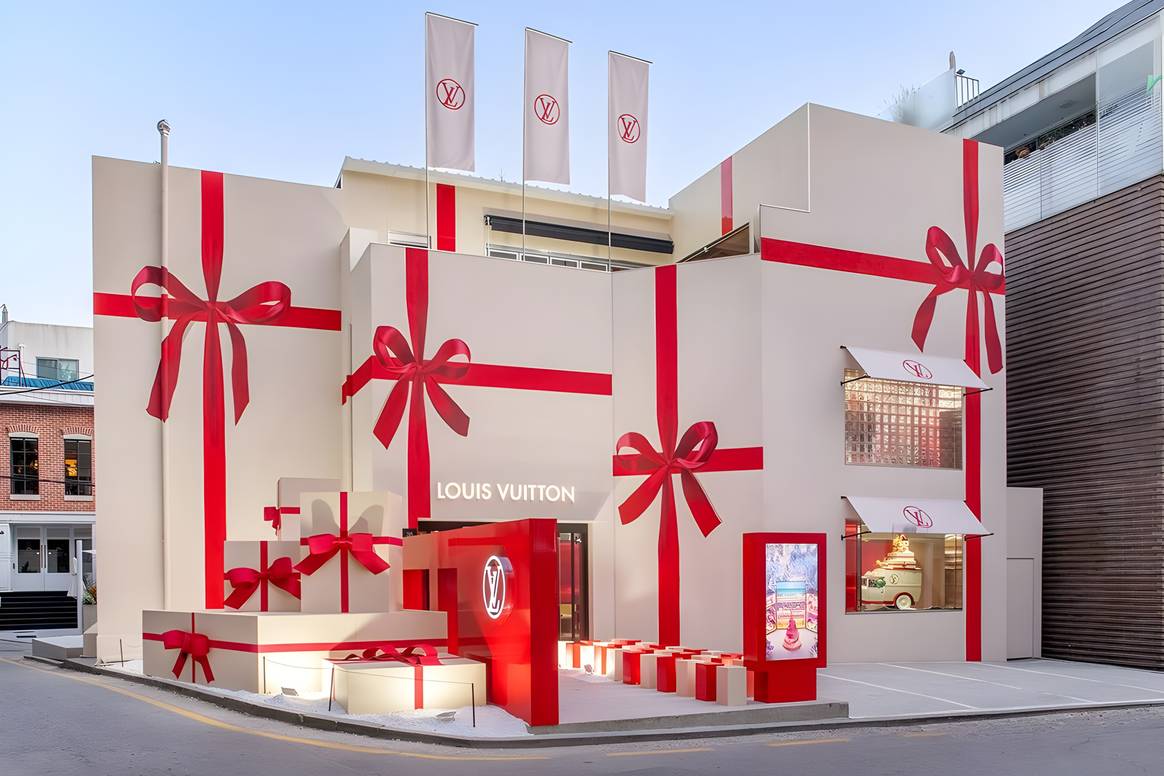 Louis Vuitton 'Happy Holidays' Christmas Pop-Up, Dosan Seoul
Korea.