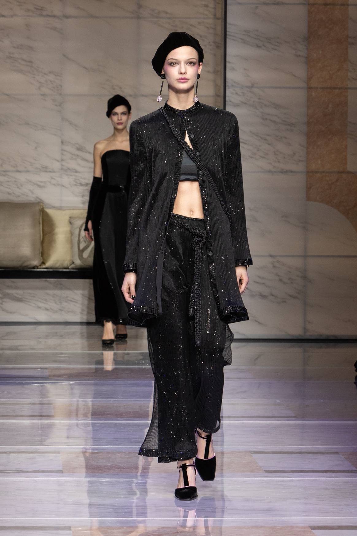 Giorgio Armani donna FW 23, courtesy of Giorgio Armani