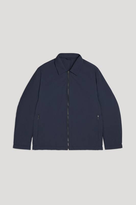 The Zip Jacket Dark Navy | ASKET