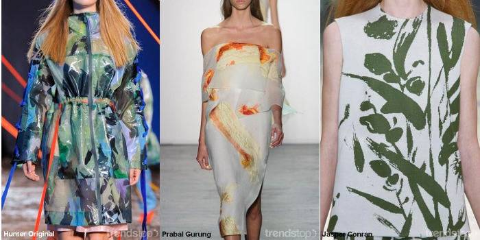 Tendencias clave de estampados según la Pasarela para Primavera/Verano 2016
