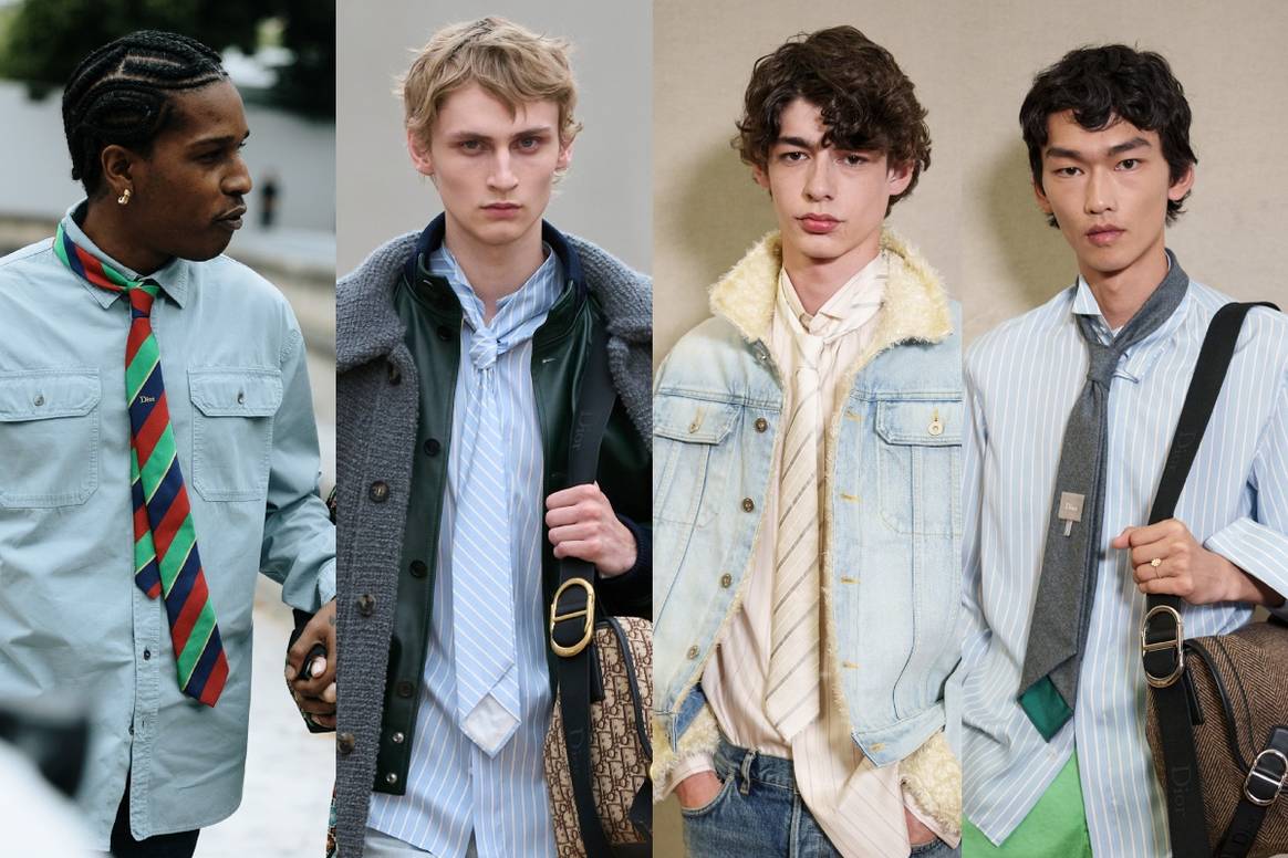 ASAP Rocky (links) und Dior-Looks