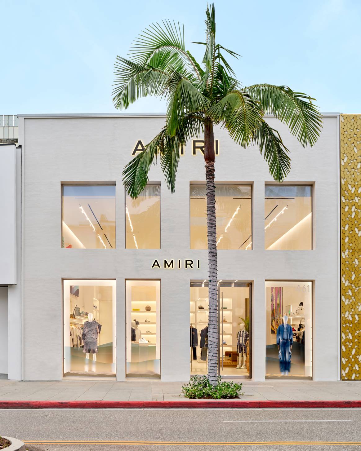 Credits: Image: Amiri; Amiri Rodeo Drive flagship store