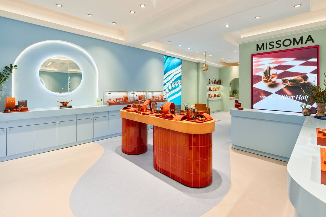 Missoma's new Marylebone store.